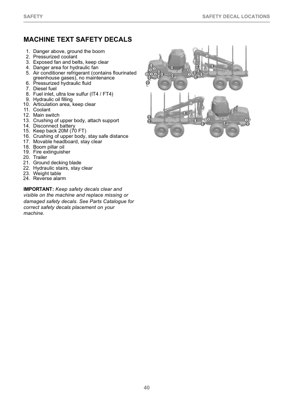 John Deere 810E T3 FFC Forwarders Operator’s Manuals (F684808) Workshop Guide