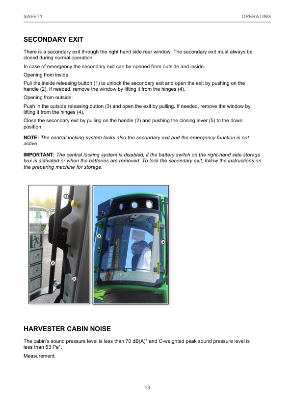 John Deere 1470E IT4 CH9 T3 Wheeled Harvesters Operator’s Manuals (F685914GENI) Workshop Guide
