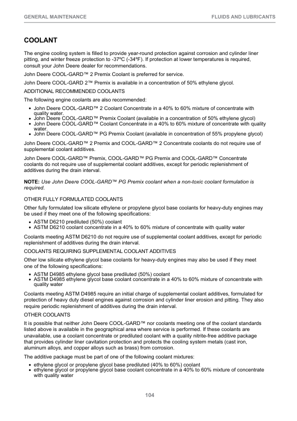 John Deere 1470G T2, 1470G T3 Wheeled Harvesters Operator’s Manuals (F691068) Workshop Guide