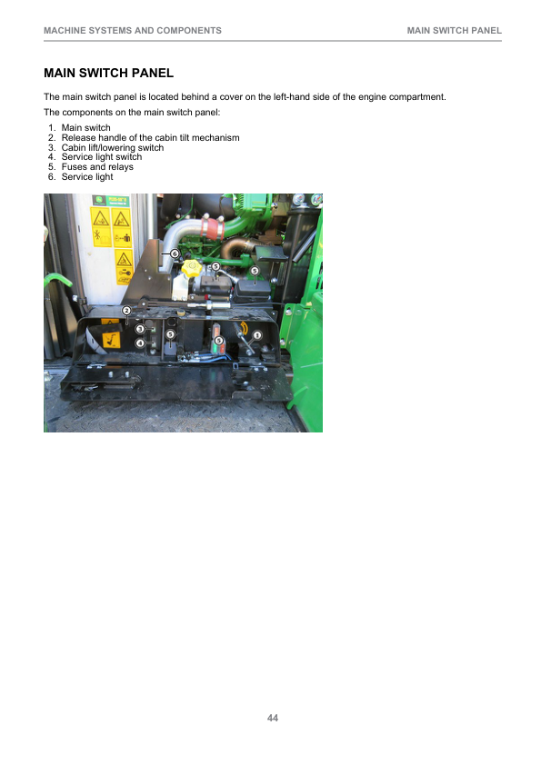John Deere 1110G T2 FFC, 1210G T2 FFC, 1510G T2 FFC Forwarders Operator’s Manuals (F710893) Workshop Guide