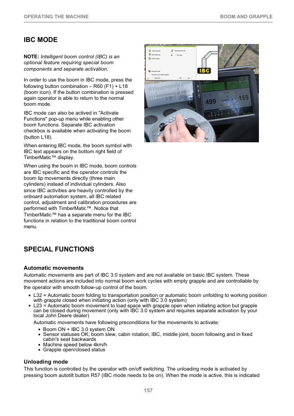 John Deere 1910E Forwarders Operator’s Manuals (F710966) Workshop Guide