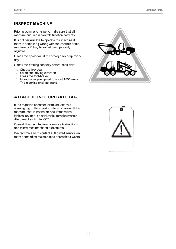 John Deere 1210G T2 FFC, 1510G T2 FFC Forwarders Operator’s Manuals (F723312) Workshop Guide
