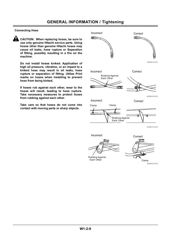 Hitachi ZX22U-2 Mini Excavator Service Repair Manual