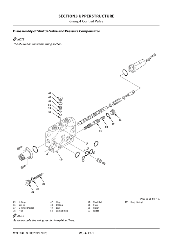 Hitachi ZX55U-6 Mini Excavator Service Repair Manual