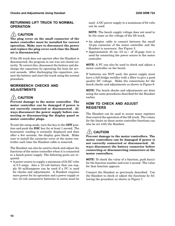 Hyster E25XM2, E30XM2, E35XM2, E40XM2S Electric Forklift Truck D114 Series Repair Manual (USA) Workshop Guide