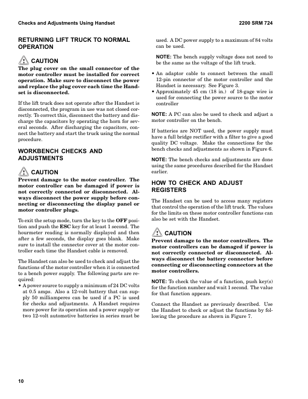 Hyster E25XM2, E30XM2, E35XM2, E40XM2S Electric Forklift Truck D114 Series Repair Manual (USA) Workshop Guide