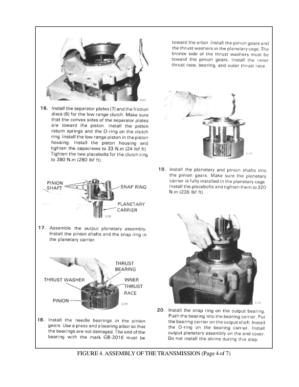 Hyster H10.00H, H11.50H, H12.50H, P7.00B, P9.00B Lift Truck C007 Series Repair Manual (EU) Workshop Guide