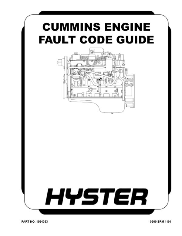 Hyster H1050HD-16CH, H1150HD-16CH Forklift Trucks J117 Series Repair Manual Workshop Guide