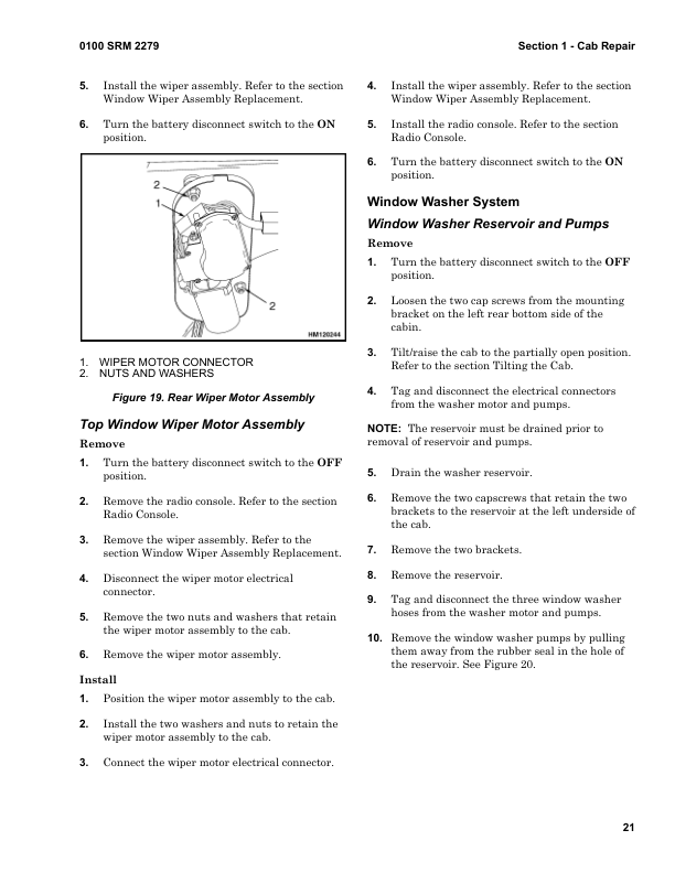Hyster H13XD6, H14XD6, H16XD6, H6XD-EC3, H7XD-EC4, H10XD12 Forklift N019 Series Repair Manual (EU) Workshop Guide