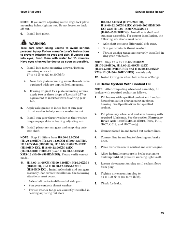 Hyster H16.00XM-12EC, H18.00XM-12EC, H22.00XM-12EC B214 Series Repair Manual (EU) Workshop Guide