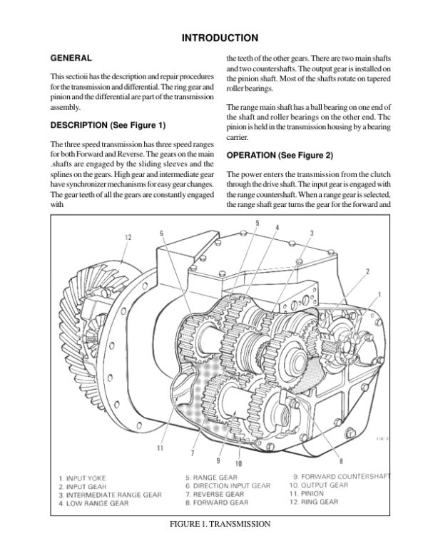 Hyster H3.50XL, H4.00XL-5, H4.00XL-6, H4.50XL, H5.00XL Forklift Truck G005 Series Repair Manual (EU) Workshop Guide