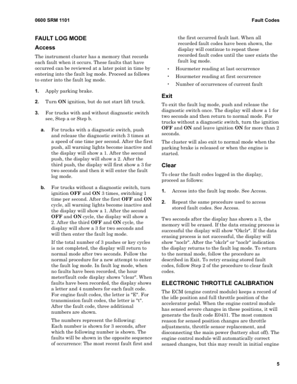Hyster H36XMS-12, H40XMS-12, H44XMS-12, H48XMS-12, H40XM-12, H44XM-12, H48XM-12 Forklift Trucks C917 Series Repair Manual Workshop Guide