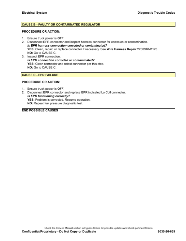 Hyster H40FT, H50FT, H60FT, H70FT Forklift Truck L177 Series Repair Manual (USA) Workshop Guide
