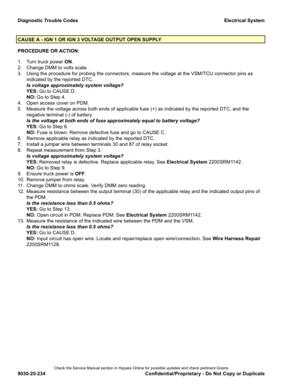 Hyster H40FT, H50FT, H60FT, H70FT Forklift Trucks P177 Series Repair Manual Workshop Guide