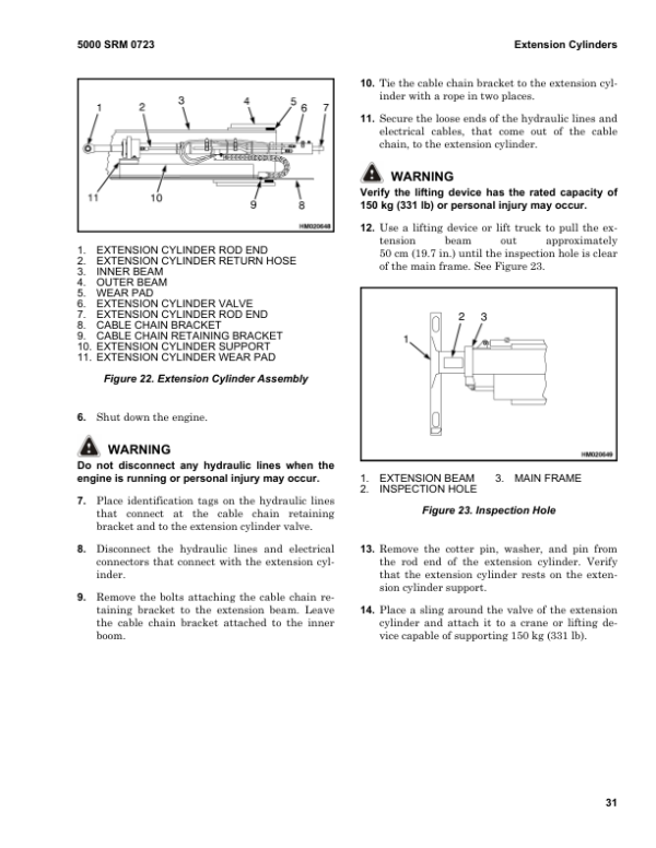 Hyster H40XM-16CH, H44XM-16CH, H48XM-16CH, H50XM-16CH, H52XM-16CH Forklift Trucks H117 Series Repair Manual (EU) Workshop Guide