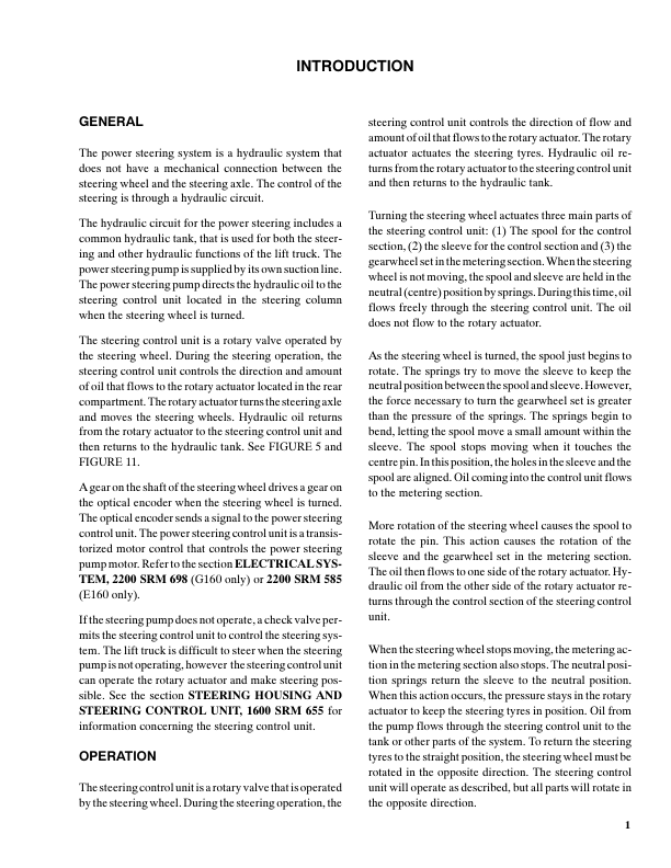 Hyster J1.60XMT, J1.80XMT, J2.00XMT Electric Forklift Truck E160 Series Repair Manual (EU) Workshop Guide