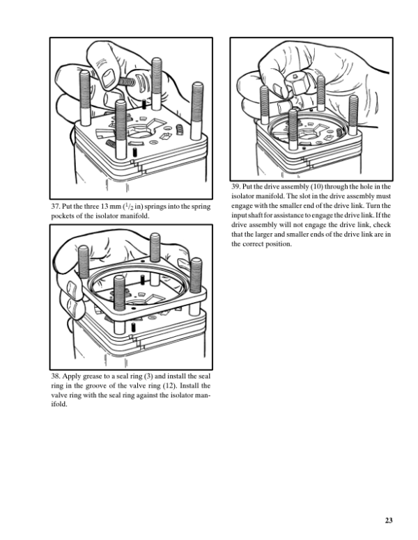 Hyster J25A, J25B, J30A, J30B, J35A, J35B Forklift Truck B160 Series Repair Manual Workshop Guide