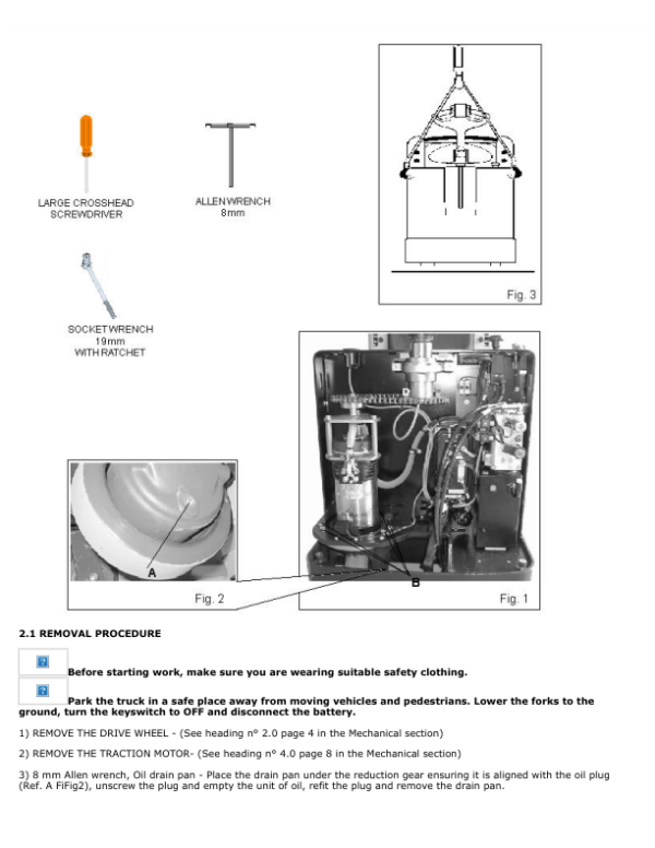 Hyster LO2.0L Order Pickers C445 Series Repair Manual Workshop Guide
