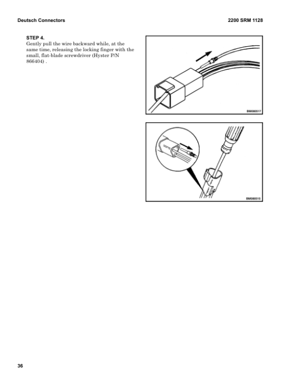 Hyster N30ZDRS3, N35ZRS3, N40ZRS3 Reach Truck C265 Series Repair Manual Workshop Guide