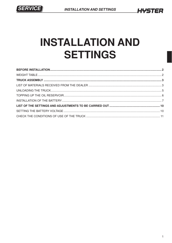 Hyster P2.0S Electric Pedestrian Stacker D439 Series Repair Manual Workshop Guide
