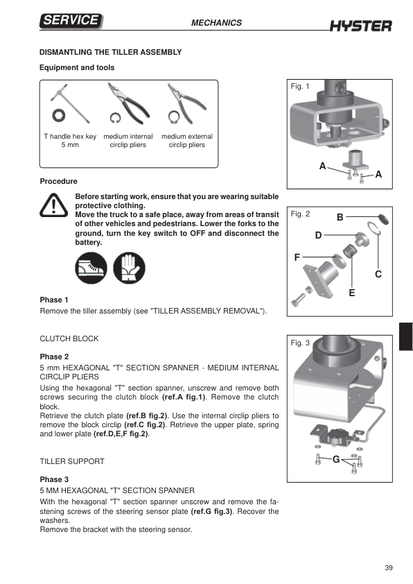 Hyster P2.0S Electric Pedestrian Stacker D439 Series Repair Manual Workshop Guide