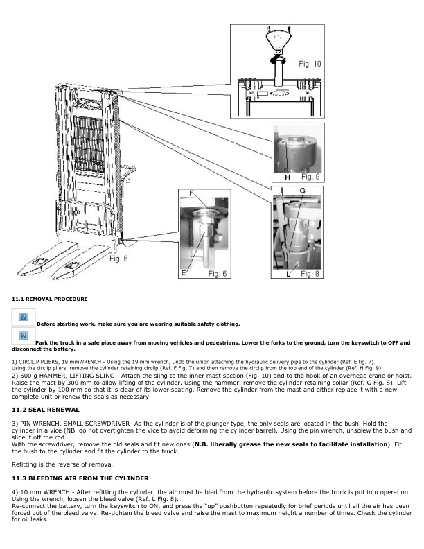 Hyster P2.0S Pallet Truck B439 Series Repair Manual Workshop Guide