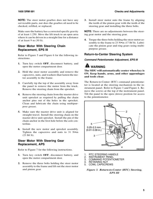 Hyster R30XM2, R30XMA2, R30XMF2 Electric Reach Truck G118 Series Repair Manual Workshop Guide