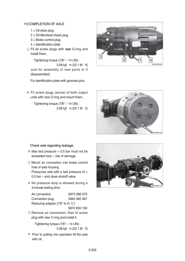 Hyundai H930C, H940C Backhoe Loaders Service Repair Manual Workshop Guide