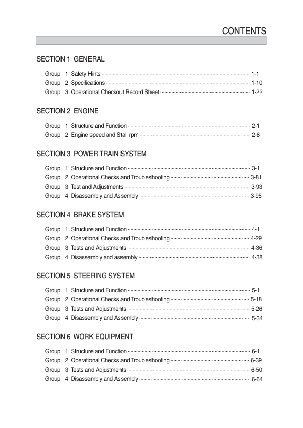 Hyundai HL980A Wheel Loaders Service Repair Manual Workshop Guide