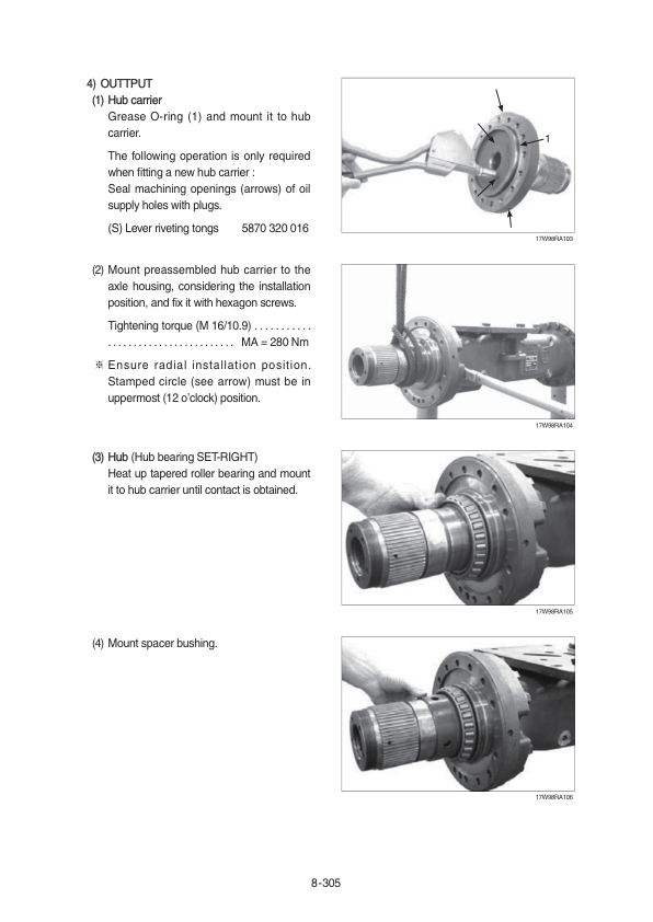 Hyundai HW140A Wheel Excavator Service Repair Manual Workshop Guide