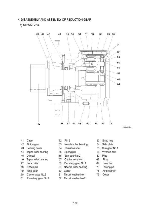 Hyundai HW65AH Wheel Excavator Service Repair Manual Workshop Guide