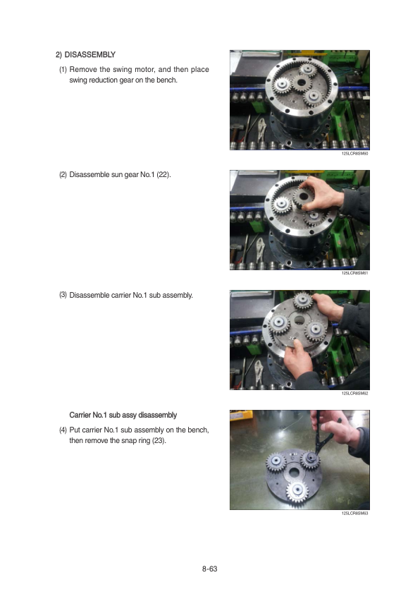 Hyundai HX130 LCR Crawler Excavator Service Repair Manual Workshop Guide
