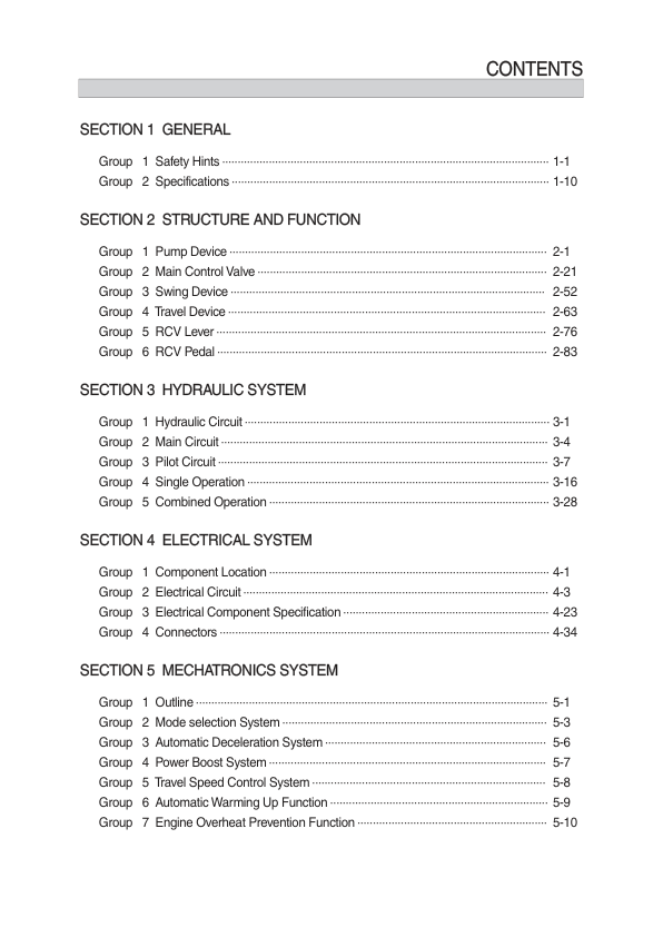 Hyundai HX130A LCR Crawler Excavator Service Repair Manual Workshop Guide