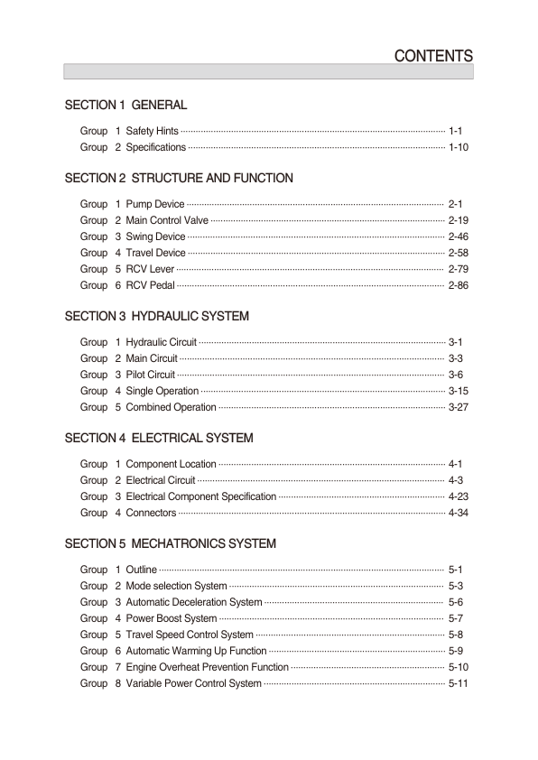 Hyundai HX140 LC Crawler Excavator Service Repair Manual Workshop Guide