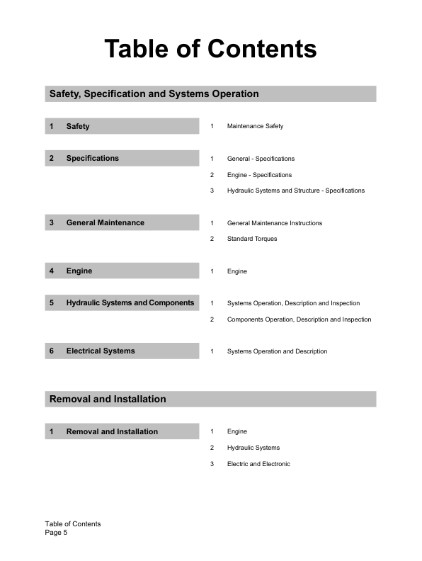 Hyundai HX17E Crawler Excavator Service Repair Manual Workshop Guide