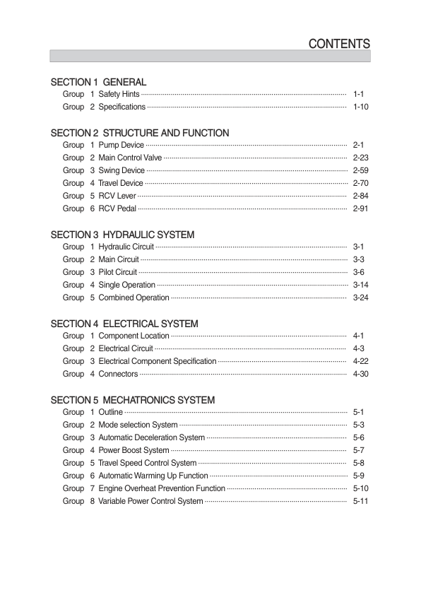 Hyundai HX220LT3 Crawler Excavator Service Repair Manual Workshop Guide
