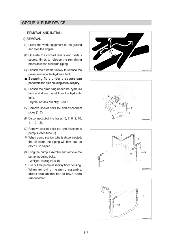 Hyundai HX380L Crawler Excavator Service Repair Manual (Built in India) Workshop Guide
