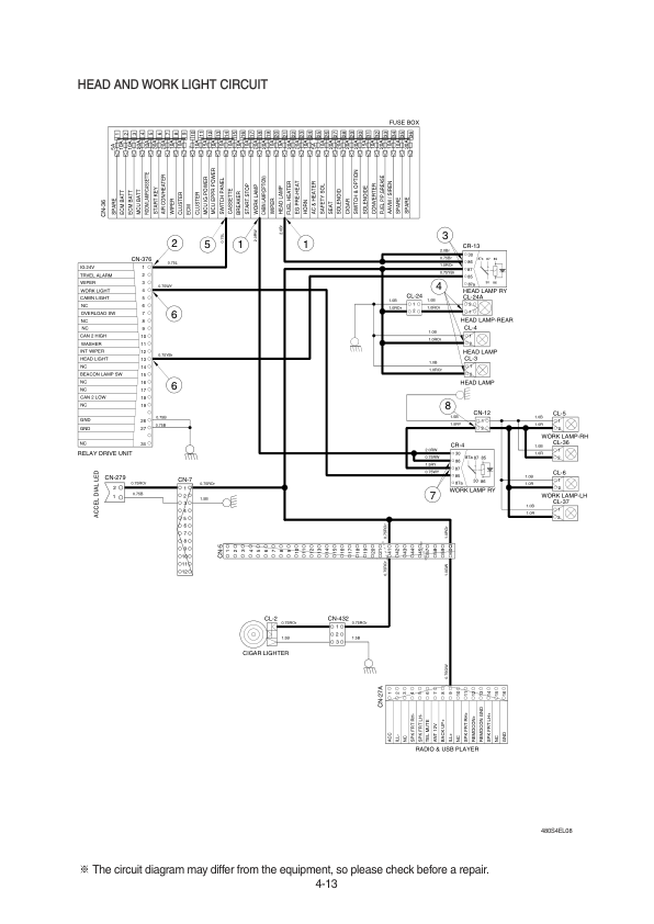 Hyundai HX480S L, HX520S L Crawler Excavator Service Repair Manual Workshop Guide