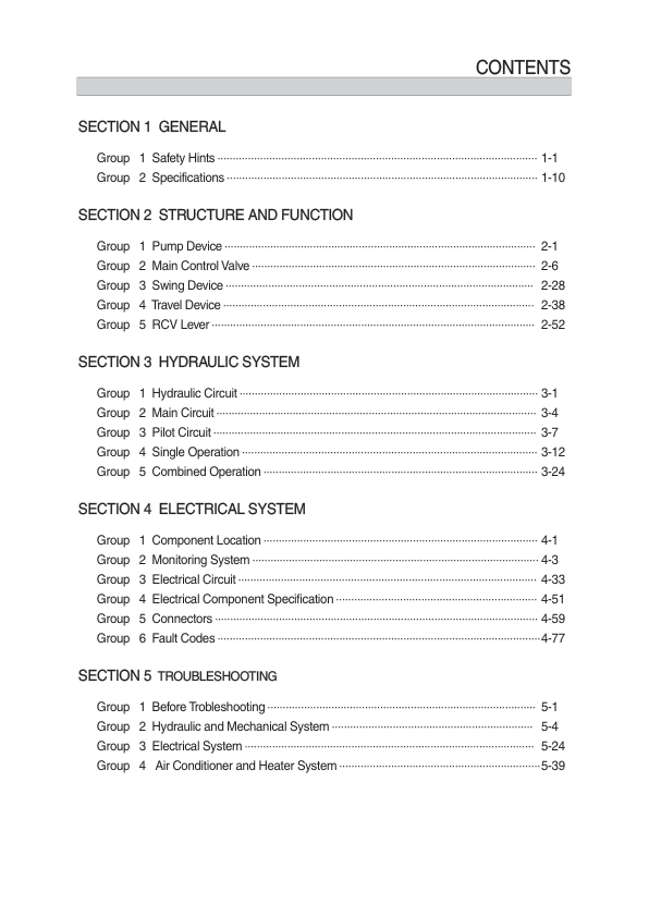 Hyundai HX60A Crawler Excavator Service Repair Manual Workshop Guide