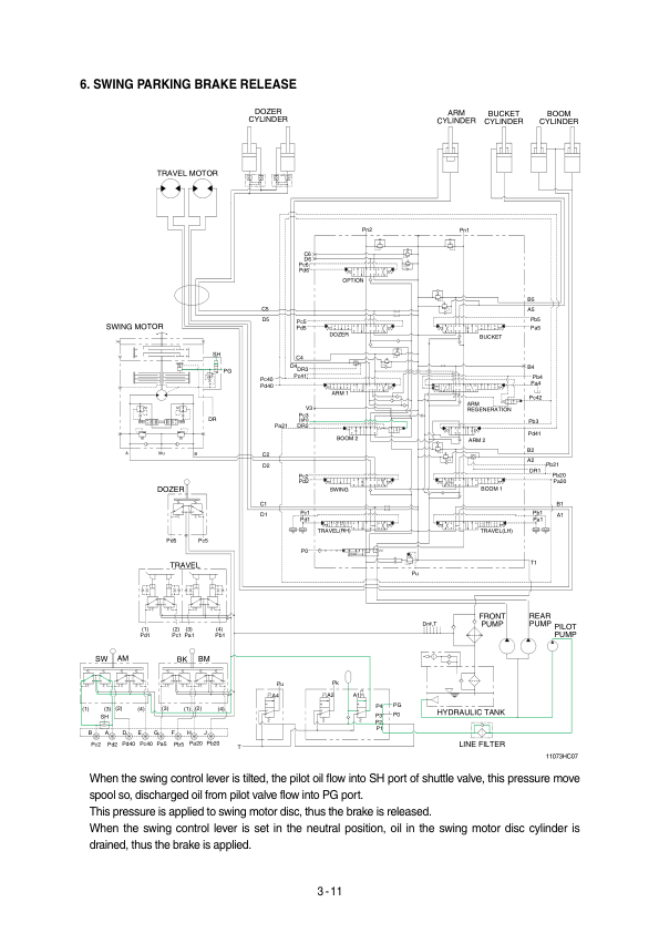 Hyundai R110-7 Crawler Excavator Service Repair Manual (Built in India) Workshop Guide