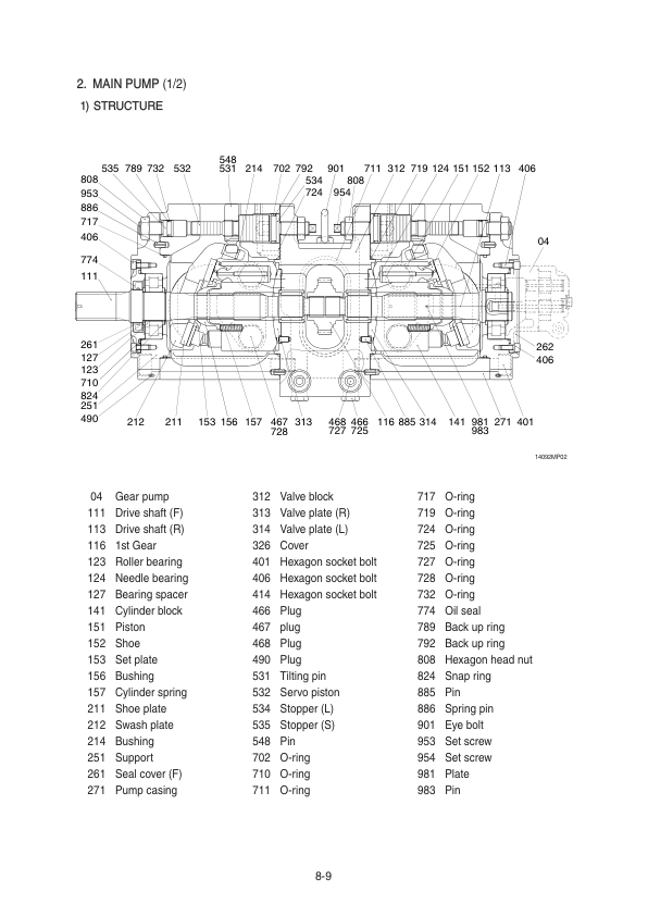 Hyundai R160LC-9S, R180LC-9S Crawler Excavator Service Repair Manual Workshop Guide