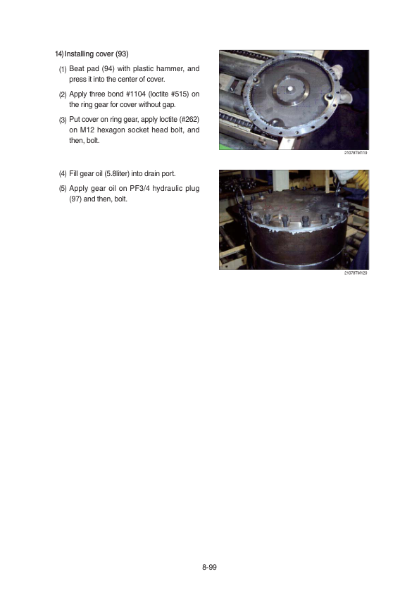 Hyundai R160LC-9S, R180LC-9S Crawler Excavator Service Repair Manual Workshop Guide