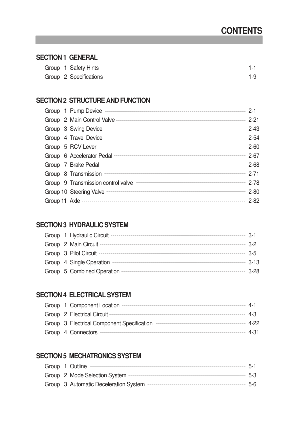 Hyundai R170W-7 Wheel Excavator Service Repair Manual Workshop Guide