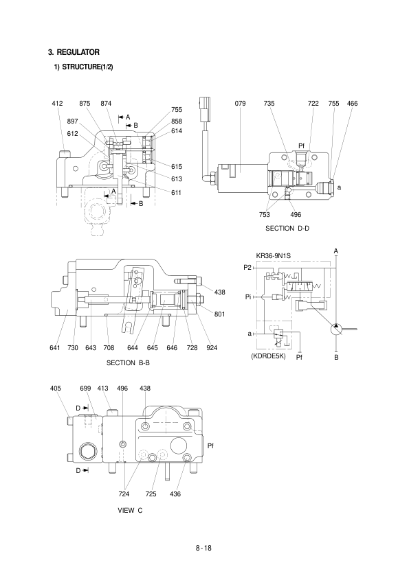 Hyundai R200W-3 Wheel Excavator Service Repair Manual Workshop Guide