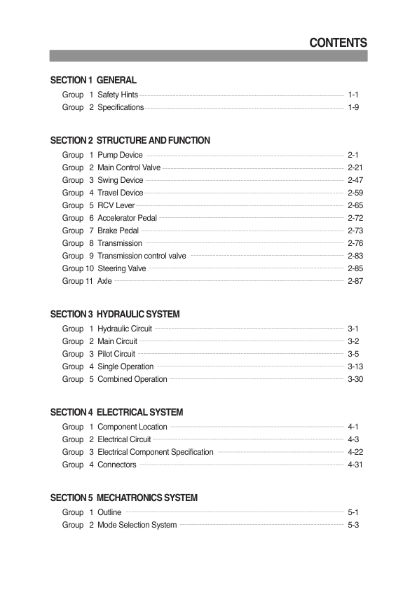 Hyundai R200W-7 Wheel Excavator Service Repair Manual Workshop Guide