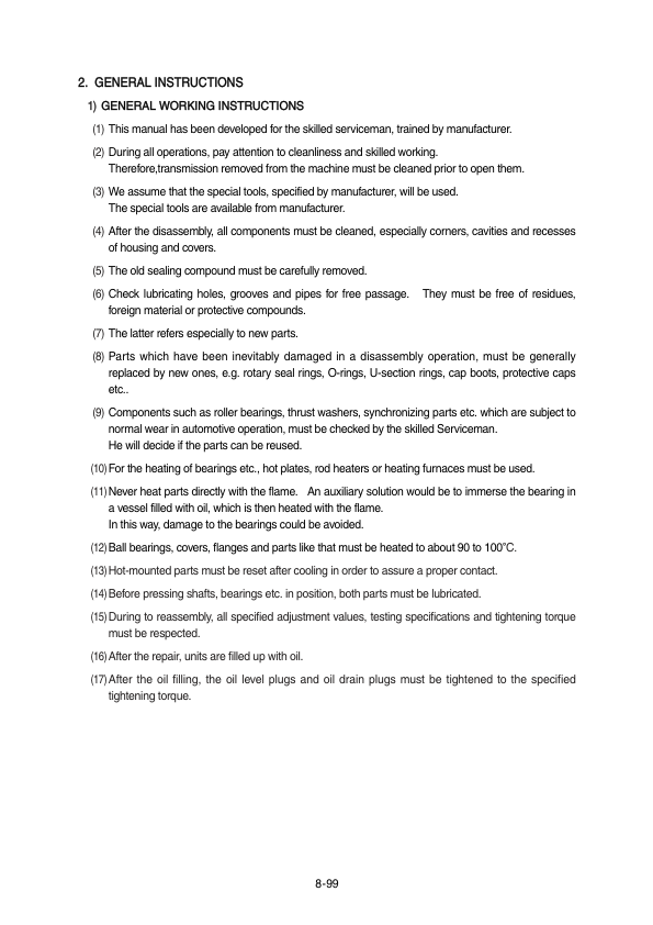 Hyundai R200W-7A Wheel Excavator Service Repair Manual Workshop Guide