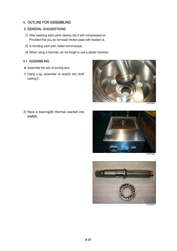 Hyundai R210-7 Crawler Excavator Service Repair Manual (Built in India) Workshop Guide