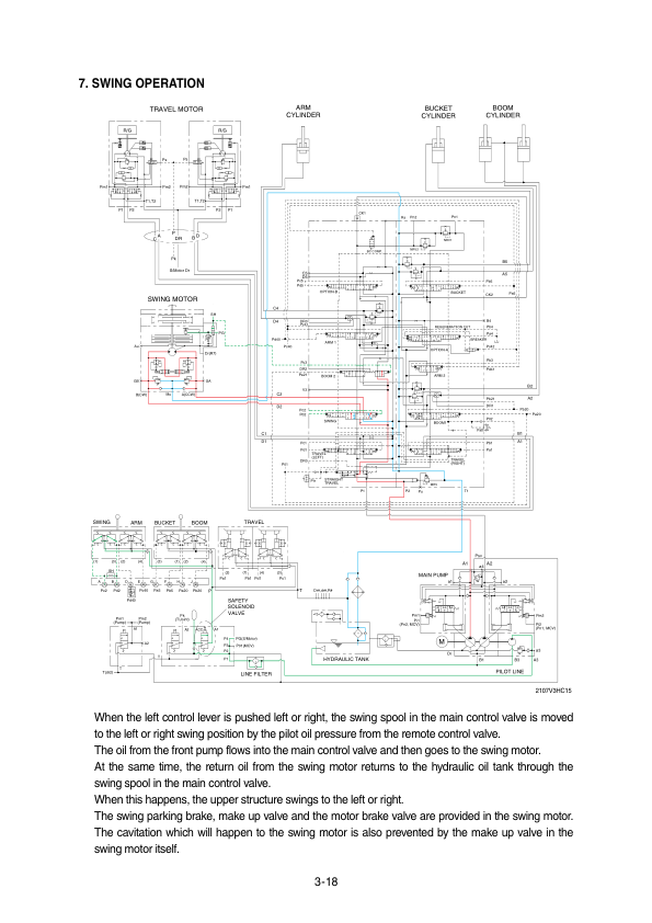 Hyundai R210-7V Crawler Excavator Service Repair Manual (Built in India) Workshop Guide