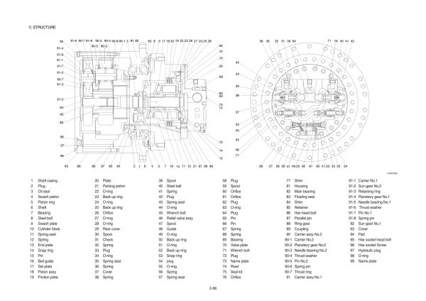 Hyundai R220LC-9SH Crawler Excavator Service Repair Manual Workshop Guide