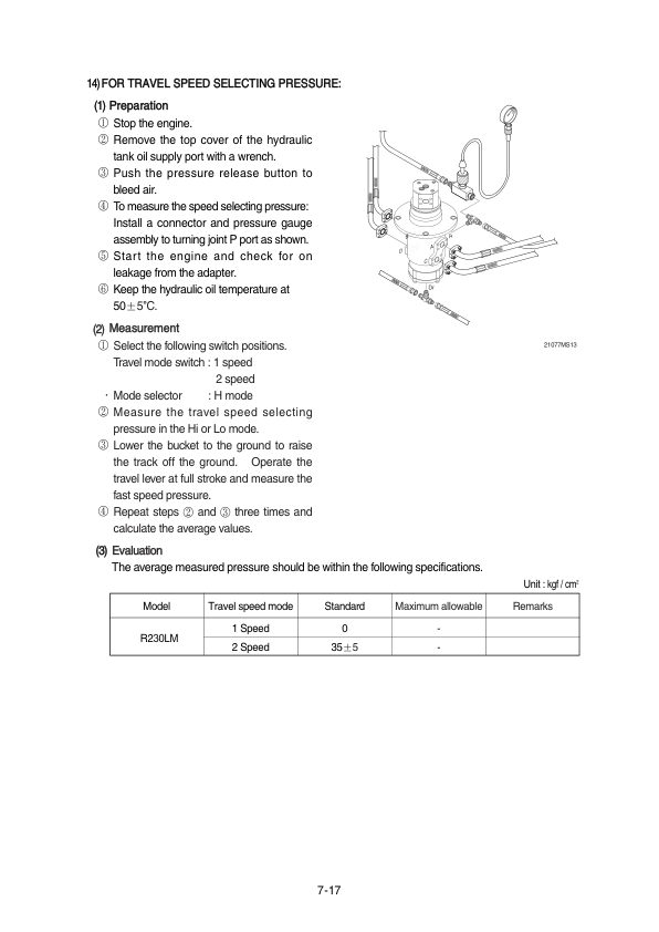 Hyundai R230LM (Smart) Crawler Excavator Service Repair Manual (Built in India) Workshop Guide